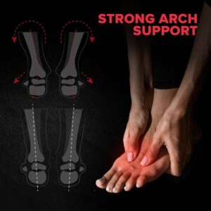 Premium Anti-Fatigue Shoe High Arch Support Insoles Men Women - Plantar Fasciitis Inserts - Orthotic Inserts Shoe Sole Standing All Day - Flat Feet Foot Insoles - Work Boot Insoles