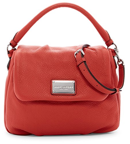 Marc Jacobs Classic Leather Shoulder Bag (Salmon)