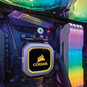 Corsair Vengeance RGB Pro DDR4 3600MHz C18 LED Desktop Memory - White 32GB (4x8GB) (Pack of 4)