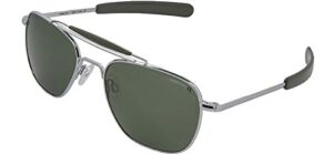 randolph usa | navigator aviator ii authentic sunglasses for men polarized 100% uv