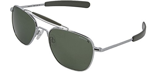 Randolph USA | Navigator Aviator II Authentic Sunglasses for Men Polarized 100% UV