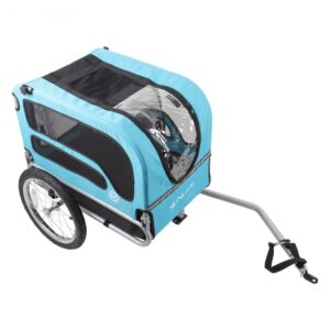 Sunlite Pet Trailer - Black/Gray/Blue - PTS-5