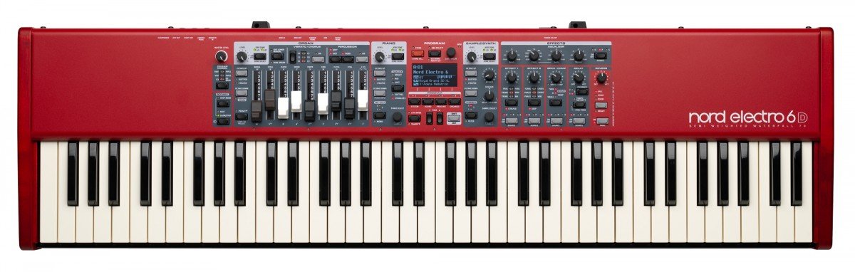 Nord Electro 6D 73 Stage Piano, 73-Note Semi-Weighted Waterfall Keybed