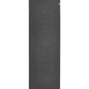 Manduka eKO Yoga Mat – Premium 5mm Thick Mat, Eco Friendly and Made from Natural Tree Rubber. Ultimate Catch Grip for Superior Traction, Dense Cushioning for Support and Stability., Charcoal, 79"