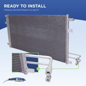 Kool-Vue A/C Condenser Compatible with 2005-2008 Toyota Corolla & Matrix - GM3030255