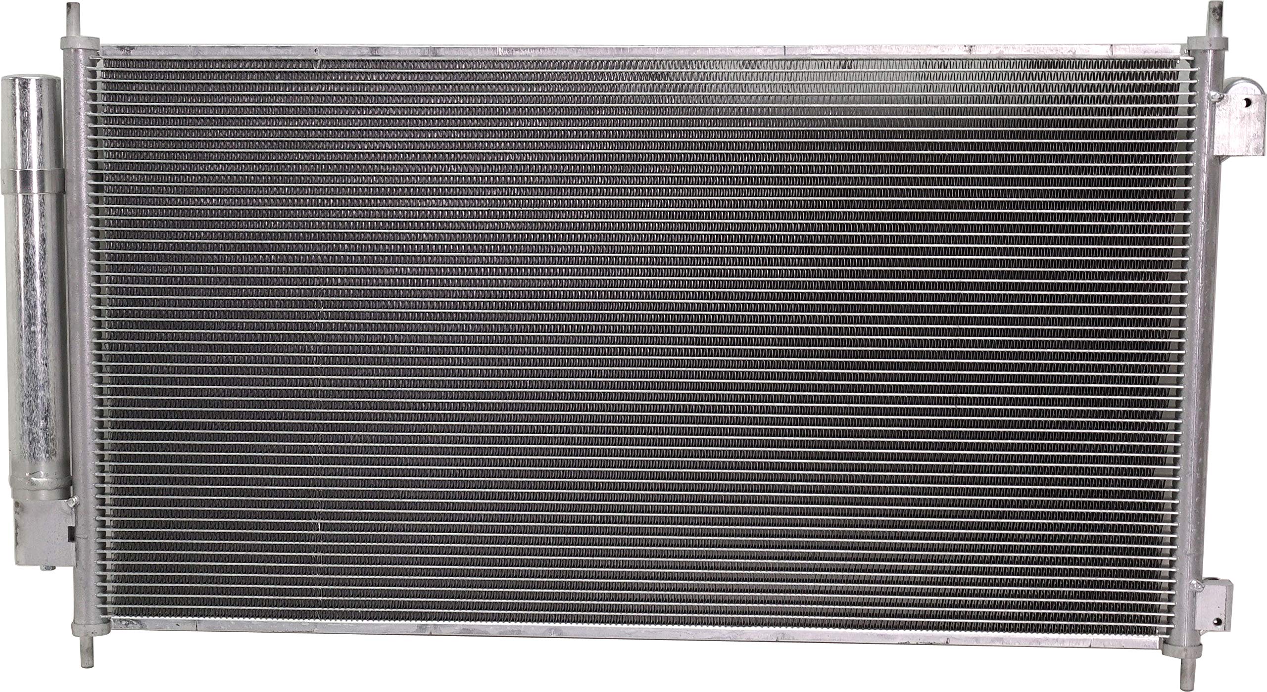 Kool Vue A/C Condenser Compatible With 2008-2012 Honda Accord, Fits 2012-2015 Crosstour, Fits 2010-2011 Accord Crosstour With Receiver Drier