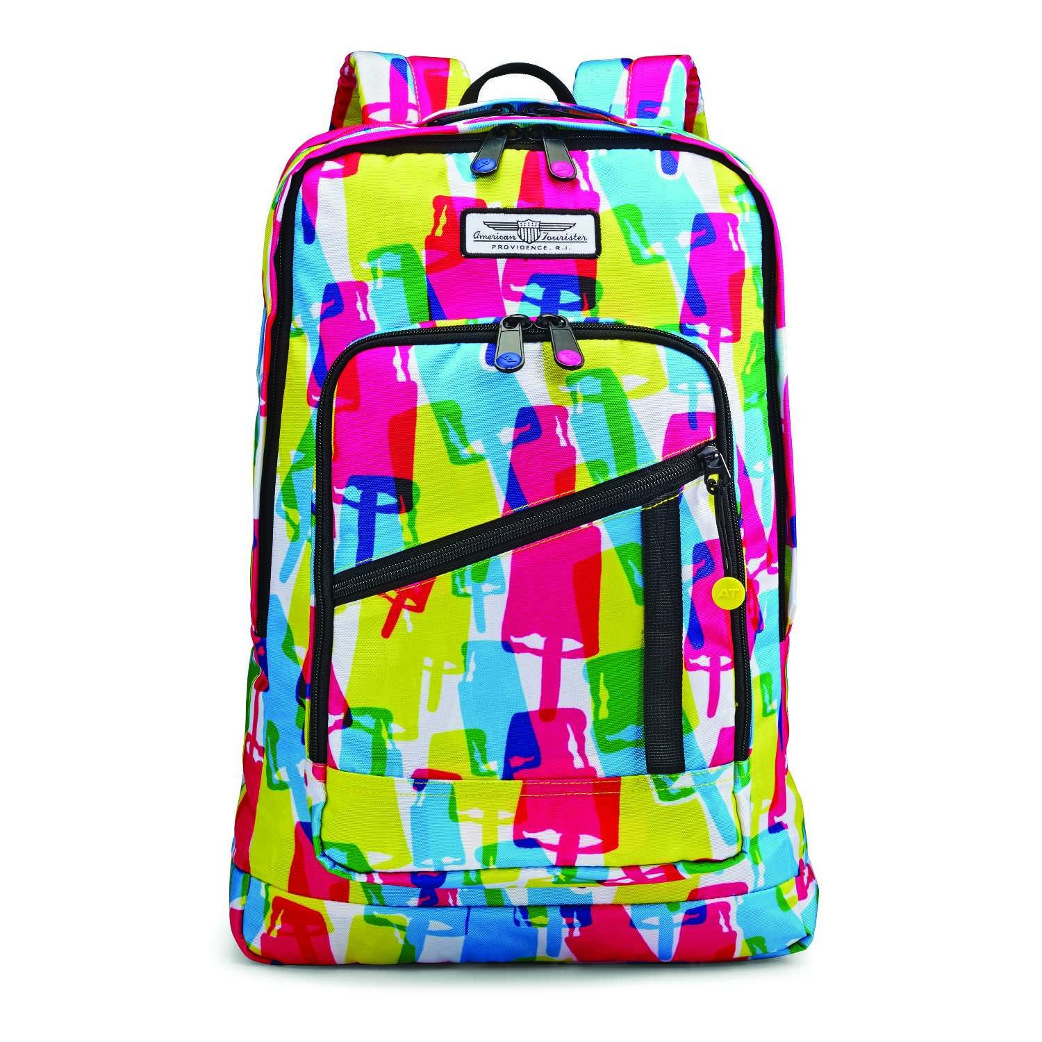 American Tourister Keystone Backpack, Popsicle, 18-Inch