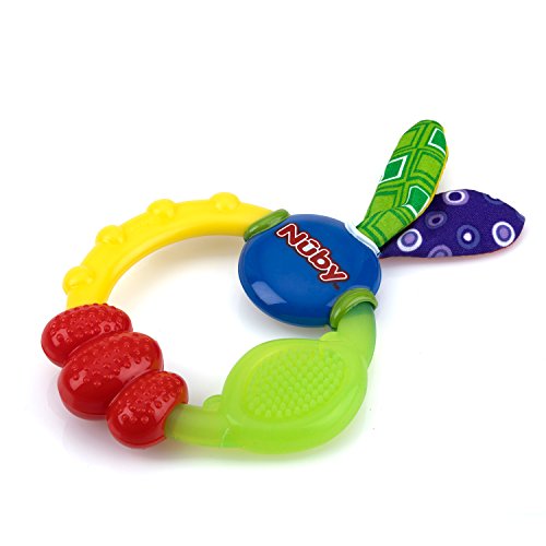 Nuby Wacky Teething Ring (2 Pack)