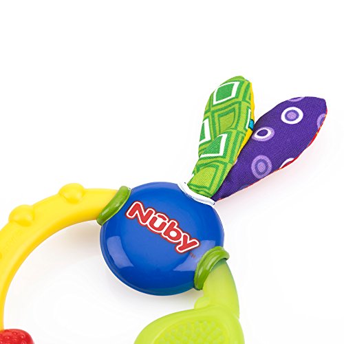 Nuby Wacky Teething Ring (2 Pack)