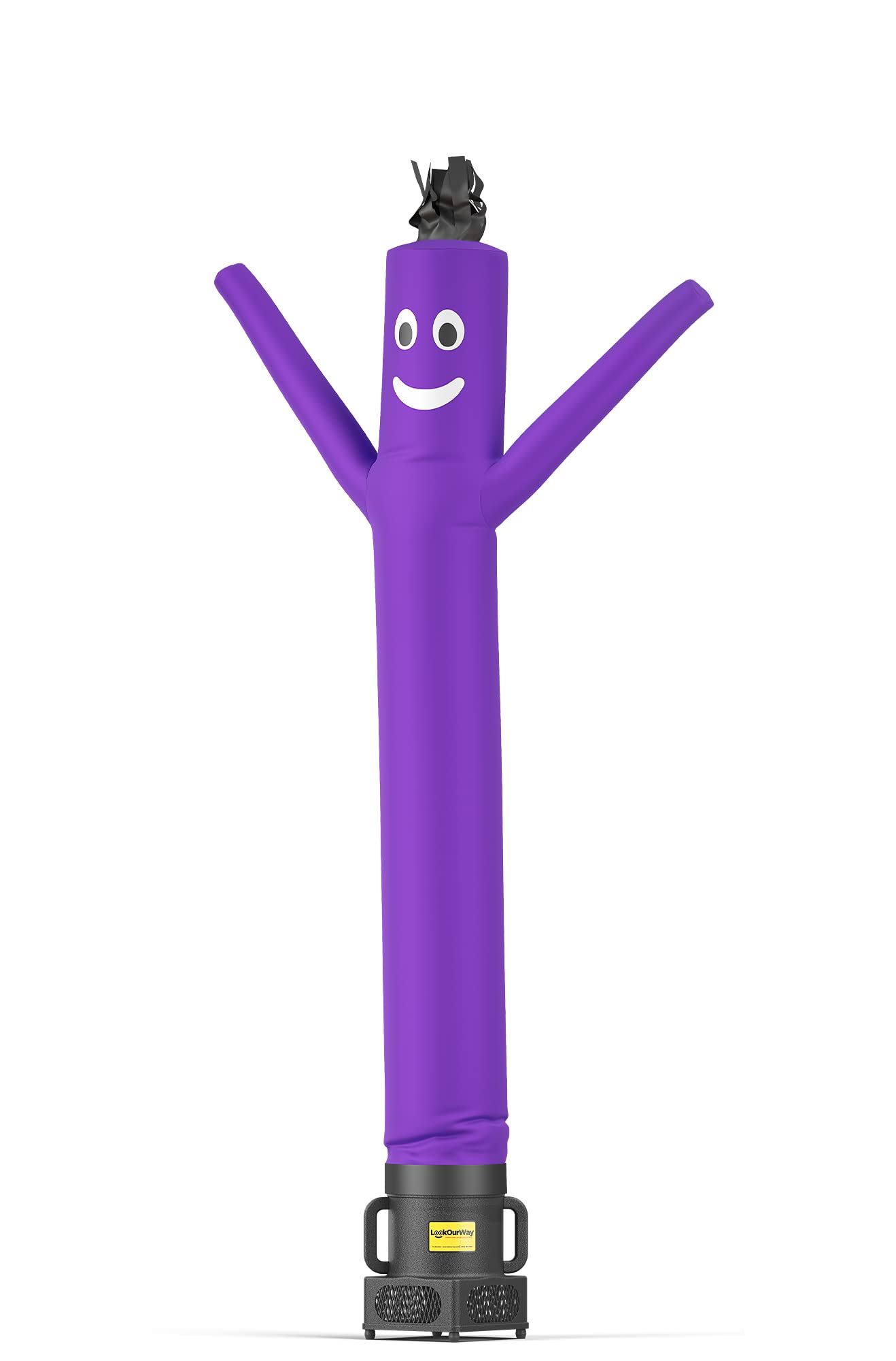 LookOurWay Air Dancers Wacky Waving Inflatable Tube Man Set - 7ft Tall Advertising Air Dancer Waving Man Inflatable Tube Guy with Sky Dancer Blower- Purple