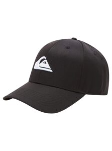 quiksilver mens decades trucker hat baseball cap, black, one size us