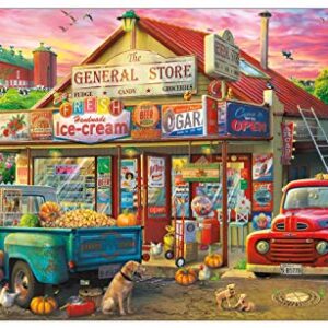 Buffalo Games - Country Store - 500 Piece Jigsaw Puzzle Multicolor, 21.25"L X 15"W