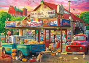 buffalo games - country store - 500 piece jigsaw puzzle multicolor, 21.25"l x 15"w