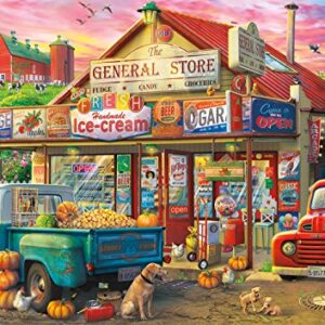 Buffalo Games - Country Store - 500 Piece Jigsaw Puzzle Multicolor, 21.25"L X 15"W