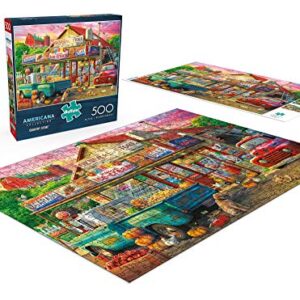 Buffalo Games - Country Store - 500 Piece Jigsaw Puzzle Multicolor, 21.25"L X 15"W