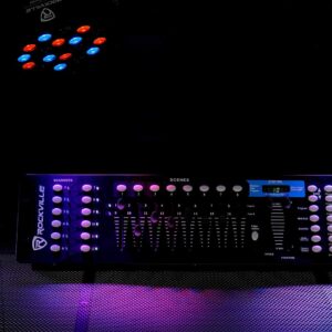 Rockville ROCKFORCE 192-Channel Light/Fog DMX Lighting Controller