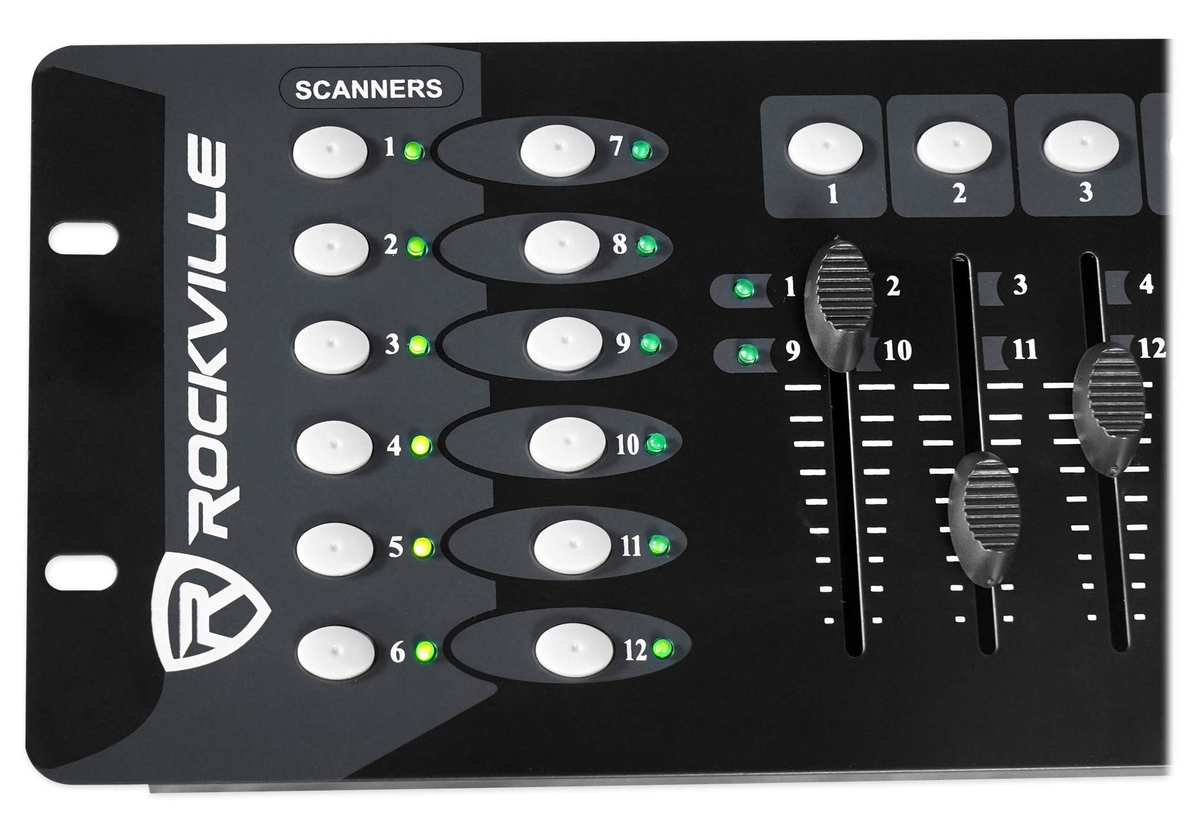 Rockville ROCKFORCE 192-Channel Light/Fog DMX Lighting Controller