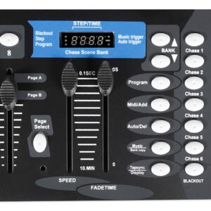 Rockville ROCKFORCE 192-Channel Light/Fog DMX Lighting Controller