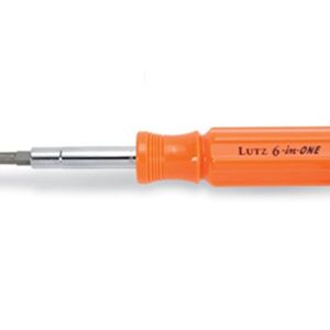 Lutz 6-in-One Screwdriver - Orange