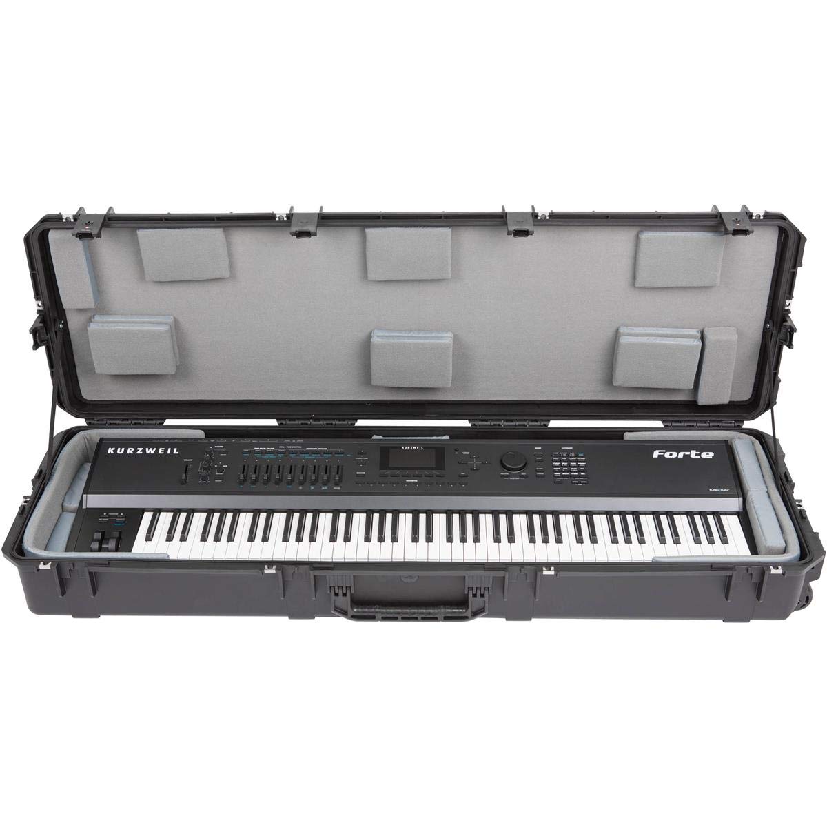 SKB w/Think Tank Interior: 57" x 17" x 6" 3i-6018-TKBD iSeries 6018-8 88-Note Keyboard Case (3i6018TKBD)