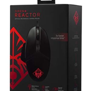 OMEN by HP Wired USB Gaming Reactor Mouse (Black/Red)