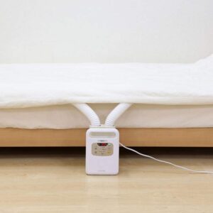 IRIS OHYAMA Futon Dryer KARARIE Twin Nozzle KFK-W1 (Pearl White)【Japan Domestic Genuine Products】【Ships from Japan】