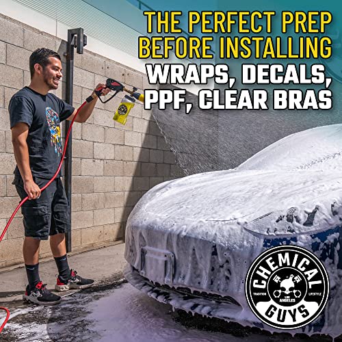 Chemical Guys CWS80364 Clean Slate Deep Surface Cleaning Car Wash Soap (Removes Old Car Waxes, Glazes & Sealants for Superior Surface Prep), 64 fl oz (Half Gallon), Citrus Scent