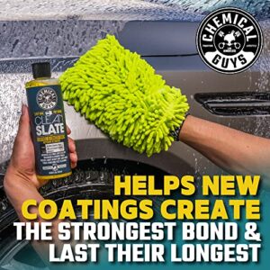 Chemical Guys CWS80364 Clean Slate Deep Surface Cleaning Car Wash Soap (Removes Old Car Waxes, Glazes & Sealants for Superior Surface Prep), 64 fl oz (Half Gallon), Citrus Scent