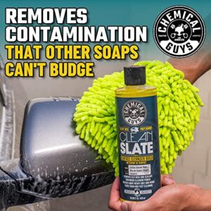 Chemical Guys CWS80364 Clean Slate Deep Surface Cleaning Car Wash Soap (Removes Old Car Waxes, Glazes & Sealants for Superior Surface Prep), 64 fl oz (Half Gallon), Citrus Scent