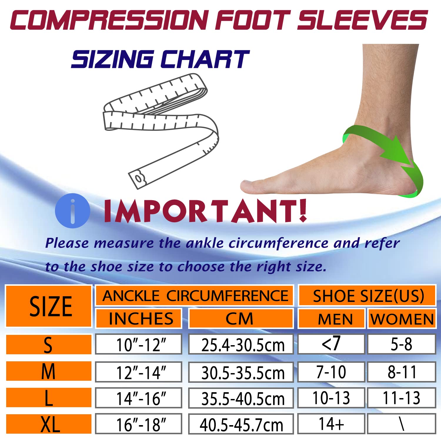 Thx4 Copper Infused Compression Ankle Brace,Silicone Ankle Sleeve Support, Pain Relief from Plantar Fasciitis, Achilles Tendonitis- Reduce Foot Swelling & Prevent Ankle Injuries - (Single)