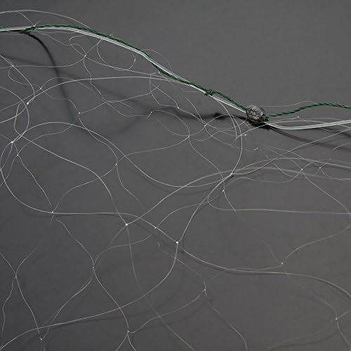 Lixada 25m 3 Layers Monofilament Fishing Fish Gill Net with Float #1/#2/#3/#4/#5/#6