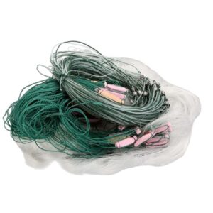 lixada 25m 3 layers monofilament fishing fish gill net with float #1/#2/#3/#4/#5/#6