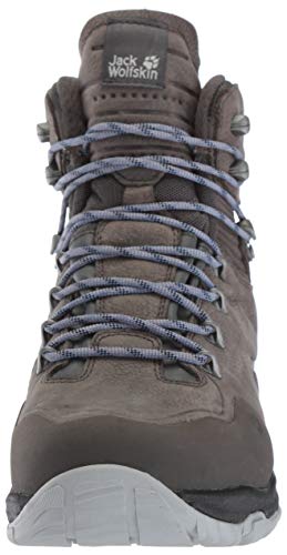 Jack Wolfskin ALTIPLANO Prime Texapore MID W Women's Waterproof Hiking Trekking Boot, dark steel, US 8.5 D US