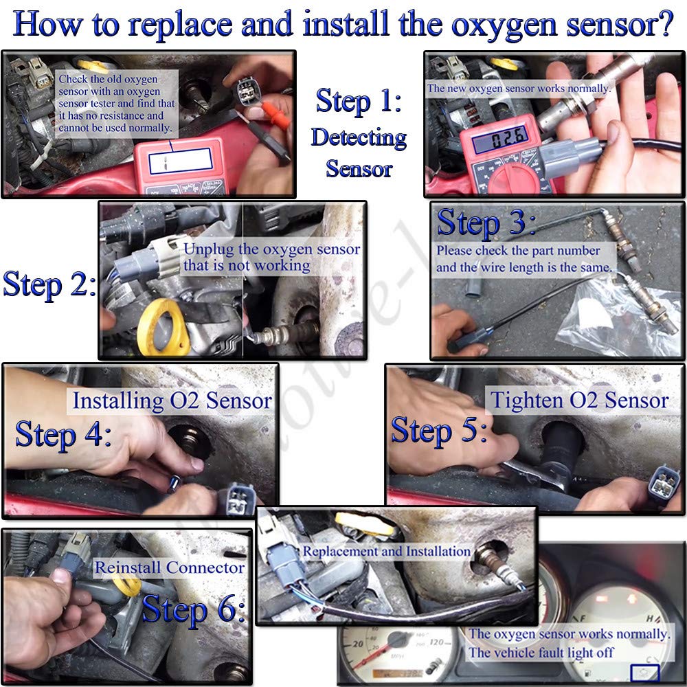 Automotive-leader 234-9135 Air Fuel Ratio Upstream Oxygen O2 Sensor 1 AFR Replace 2013-2014 for Nissan Altima V6 3.5L, for 2011-2013 for Nissan Quest V6 3.5L 22693-1JA0A 211500-7630 4-Wire