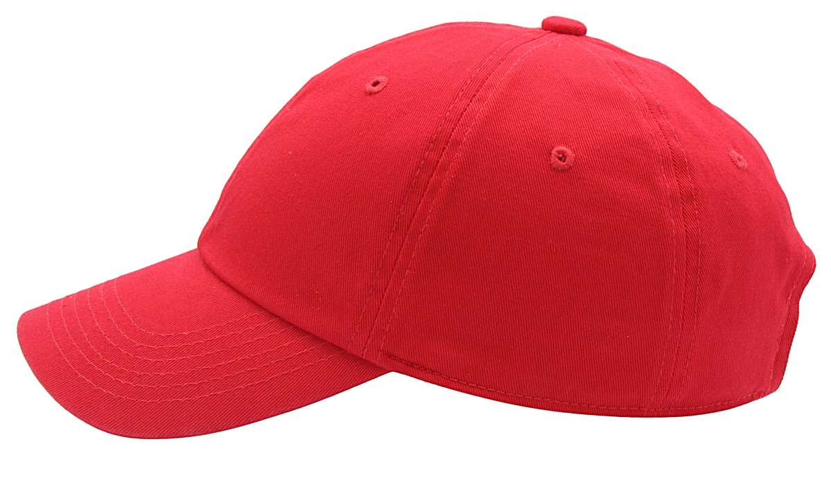 AZTRONA Baseball Cap for Men Women - Classic Dad Hat, RED