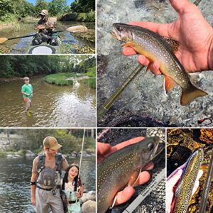 Aventik Z Tenkara Rods Pro IM12 Nano 6:4 Action 5 Most Used Sizes All Water Conditions Quality Carbon Tube Packing, Extra Spare Sections Included, Tenkara Fly Rods&Combo (9'0'' 10sec(Mini))