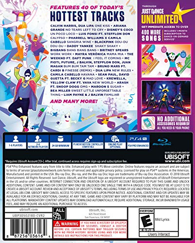 Just Dance 2019 - PlayStation 4 Standard Edition