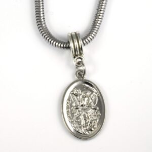 Archangel Michael Medallion - Protection Bracelets for Women St Michael the Archangel A Saint Michael Bracelet San Arcangel Saint Michael Police Charm Jewelry Protection from Evil San Miguel Arcangel