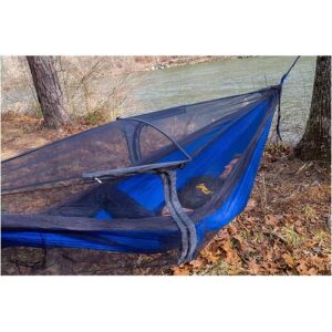 ENO Guardian DX Bug Net - Protective Deluxe Hammock Netting - for Camping, Hiking, Backpacking, Travel, a Festival, or The Beach - Charcoal