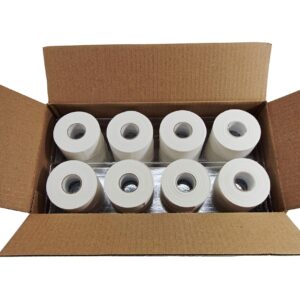 FAZ Sports White Athletic Tape -Trainer & Therapist Choice Premium 1.5" x 30' 32 Rolls per Case. Made in USA