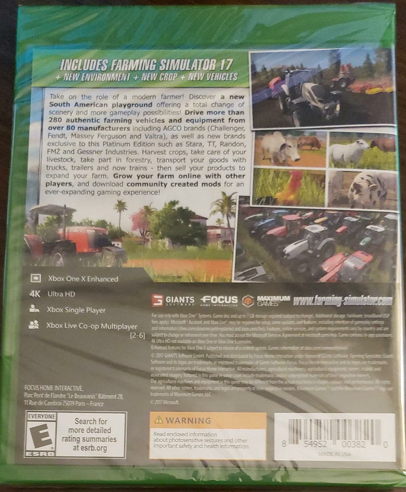 Farming Simulator 17 Platinum Edition - Xbox One