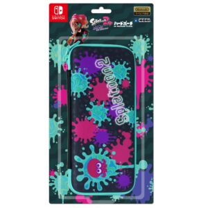 hori [nintendo licensed products] splatoon 2 hard pouch for nintendo switch ink × octopus [nintendo switch corresponding]