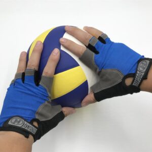 Volleyball Setter Training Gloves - Perfect Training Aid to Teach Proper Setting Technique - No Flat Hands