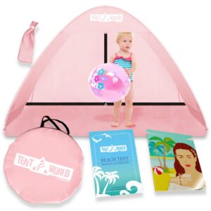 Pop Up Beach Baby Tent for Toddler, Kids, Girls, Boys, Infant & Babies. Popup Sun Protection Shelter Canopy for Camping & Travel . Bebe Toddlers Backyard & Indoor Small Play Shade Cabana Dome