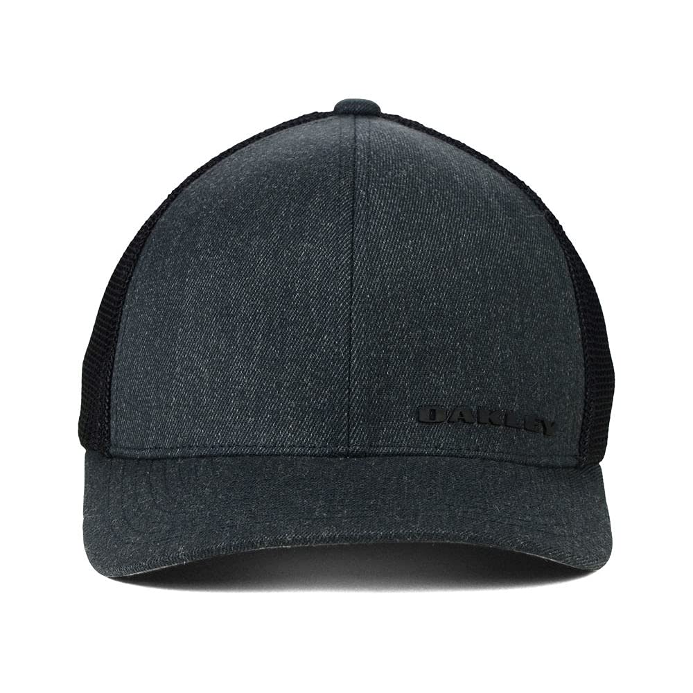 Oakley Indy Stretch-Fitted Grey Cap L/X