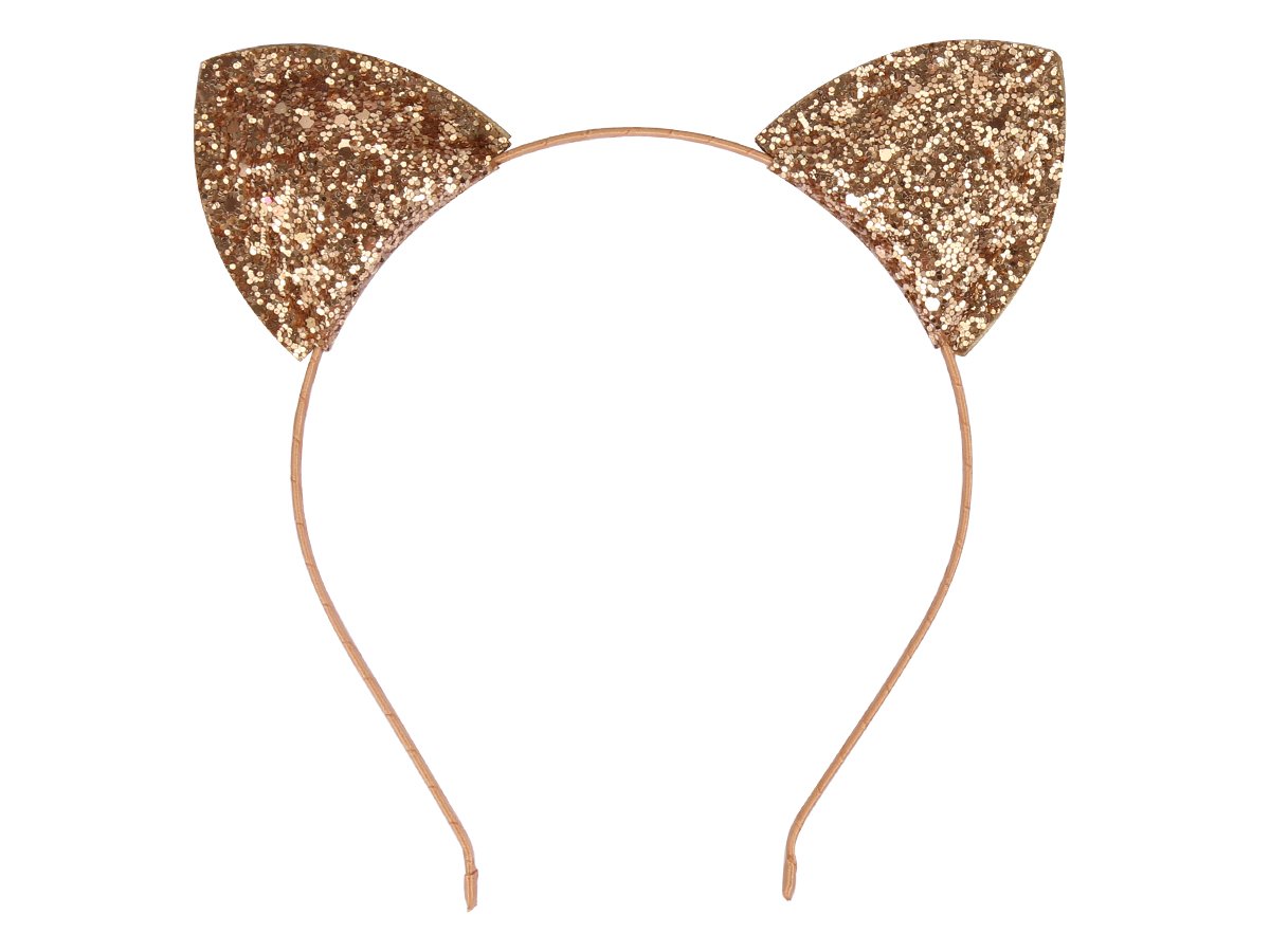 Ears Headband Glitter Cat Ears Cat Ears Cute Cat Ears Glitter Hair Bands Cat Ears Headband for Daily Wearing and Party Decorations,One Size,Pack of 5