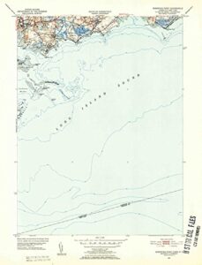 yellowmaps sherwood point ct topo map, 1:31680 scale, 7.5 x 7.5 minute, historical, 1951, updated 1952, 20.9 x 15.9 in - paper