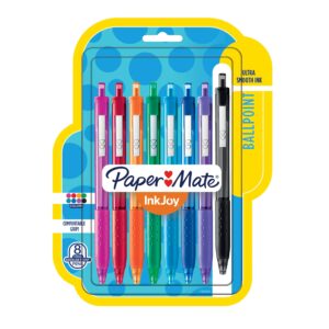 Paper Mate InkJoy 300RT Retractable Ballpoint Pens, Medium Point (1.0mm), Assorted, 48 Count, 6 Packs of 8