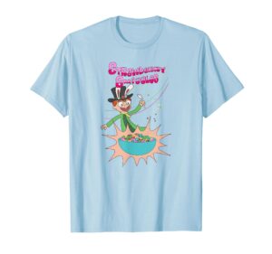 rick and morty strawberry smiggles t-shirt