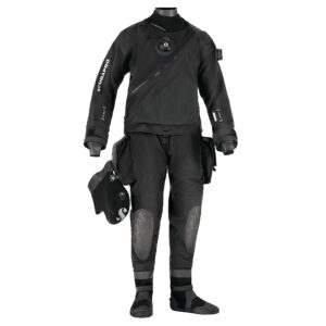 scubapro evertech dry breathable men's drysuit (large)